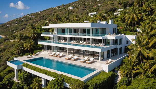 Petits secrets autour des villas de luxe des célébrités