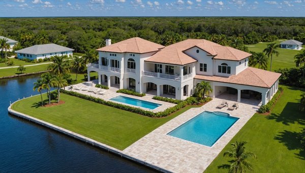 Les villas de luxe en Floride, entre plage et golf